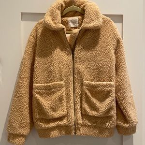 Elodie Fleece Sherpa Teddy Jacket
